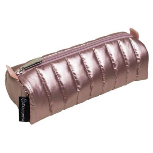 Picture of EXACOMPTA JACKET ROUND PENCIL CASE DARK PINK